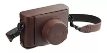 Funda De Cuero Fujifilm Lc-x100f - Marron