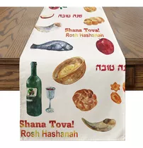 Camino De Mesa De Comida De   Moslion, Shana Tova Rosh ...