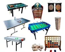 Metegol Sapo Tejo Ping Pong Arcade Jenga Mini Pool Alquiler