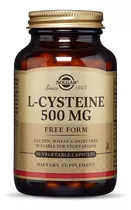 L-cysteine 500 Mg Solgar, 90 Cápsulas Vegetales