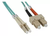 Cable De Fibra Óptica Aya De 10m Om3 Lc/sc 10g Multimodo