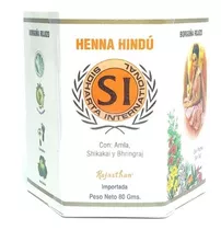 Kit Tintura Permanente Sidharta International  Tinte Natural Henna Hindú Tono Borgoña Rojizo