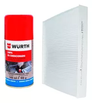 Filtro Ar Condicionado Bosch + Spray Higienizador Wurth