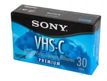 Cinta Cassette Vhs Compacto Sony Premium Nueva Sellada!