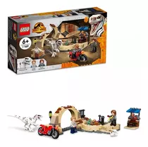 Lego Jurassic World Perseguição De Motocicleta 169 Peças