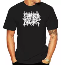 Axl Camiseta De Música Extrema Con Logo Blanco Morbid Angel