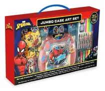 Set De Arte Jumbo Spiderman 127 Pzas Berry Hip Jas02sp 