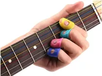 Protector De Silicona Para Dedos Guitarra Violín Bajo