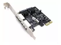 Placa Pci-e A 2 Sata 3 (6gbps) + 2 Esata Chip Asmedia