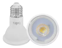 Lâmpada Led Par 20 6w 127v E27 Quente Dimerizável Brilia