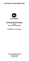 Manual Catálogo Repuestos Pulverizador John Deere 4940