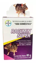 Racumin Super Bayer Pellets 60 Grms Control De Ratas Y Ratón