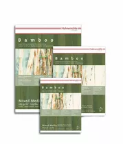 Bloco Alemao Bamboo Tecnica Mista Hahnemuhle 265g 30x40 25fl
