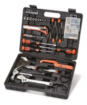 Set 125 Piezas Herramientas Manuales Black+decker Bmt125c-la Color Negro