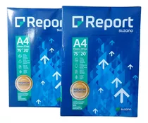 Kit Papel A4 Com 2 Resma  Report Premium 