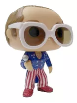 Funko Pop! Rocks Elton John Fye Glitter Red White Blue #63