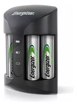Cargador Energizer Pro Carga Rapida + 4 Pilas Aa Recargables