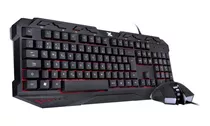 Kit Teclado E Mouse Gamer Kraken - Mouse 2400 Dpi Led 3 Core