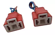 Conector Socate De Ceramica H4  Bombillo 3 Patas (2 Unid)