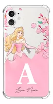 Capa Capinha Com Nome Personalizada Princesa Aurora