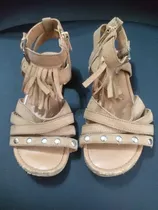 Sandalias C/tachas Y Flecos.importadas.crazy. N°29/30