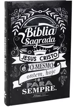 Bíblia Sagrada Lettering Ntlh Capa Dura Sbb