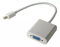 Adaptador Compatible Macbook Pro Air Mini Displayport Vga Color Blanco