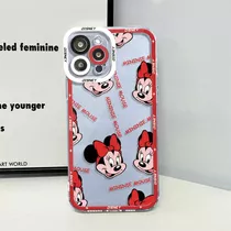 2 Peças De Capa De Telefone Mickey Mouse Donald Para iPhone