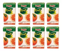 Jugo Baggio Sabor Naranja X10 Unidades 125 Ml Pack Pronto