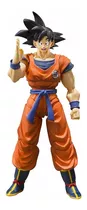 Figura De Acción  Goku Saiyan Raised On Earth De Bandai S.h. Figuarts