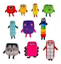 Juguetes De Peluche Numberblocks, 10 Estilos, Números Blando