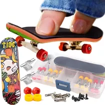 5 Mini Skate De Dedo Finger Board Profissional Truck Metal 