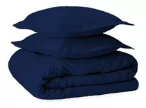 Cobertor Lujo King A Super King -soft Touch Hotel 3angeli Color Azul Oscuro