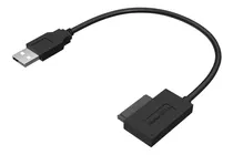 Adaptador Slim-sata A Usb Para Lectoras De Notebook Netbook