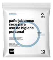 Paño Jabonoso Seco Pack Por 5 Unidades De 10 Paños Cada Una