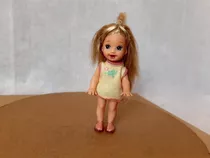 Boneca Usada Kelly Irmã Barbie Bebe Agua 11cm