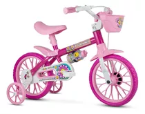 Bicicleta Infantil Menino Menina Nathor Aro 12 C/ Garrafinha