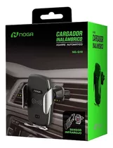 Cargador Inalámbrico Noga Ng-q10 Agarre Auto Rotación Nuevo