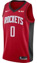 Bvd Camiseta Rockets Roja Nike Talla M Westbrook Origina Nba