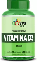 Vitamina D3 Super Concentrada E Alta Absorção 50mcg 2000ui Com Matéria Prima Importada - 30 Doses