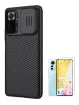 Para Xiaomi Redmi Note 10 Pro 4g - Case Nillkin Camshield Color Negro