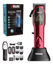 Máquina Cortar Cabelo Wmark Ng 9002 Profissional Taper Red