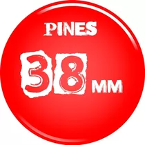 25 Pines Prendedor Personalizado 38mm