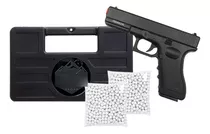 Pistola Airsoft Full Metal Glock V20 + Case + 1000 Bbs 0,20g