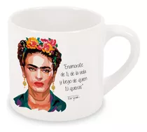 Taza Chica 6 Onzas Frida Khalo Modelo 2 Personalizable