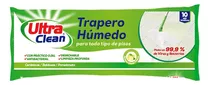 Trapero Húmedo - Ultra Clean - Aroma Limón Color Blanco