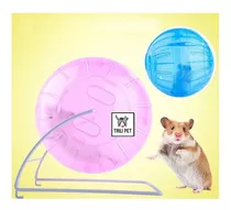 Pelota /bola/ Rueda 4 En 1 !!! Para Roedores-hamster 12cm Tp