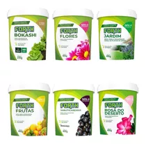 Kit 6 Adubos Fertilizantes Npk - Frutas, Flores E Outros