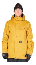 Campera Dc Snow Hombre Servo Mostaza Ras