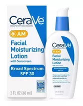 Cerave Am Loción Hidratante Facial 60ml Spf 30 Tipo De Piel Normal,mixta,grasa